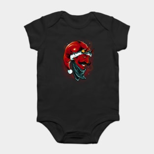 devil santa Baby Bodysuit